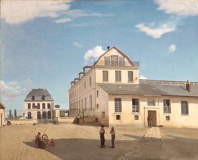 House and Factory of Monsieur Henry by Jean Baptiste Camille Corot